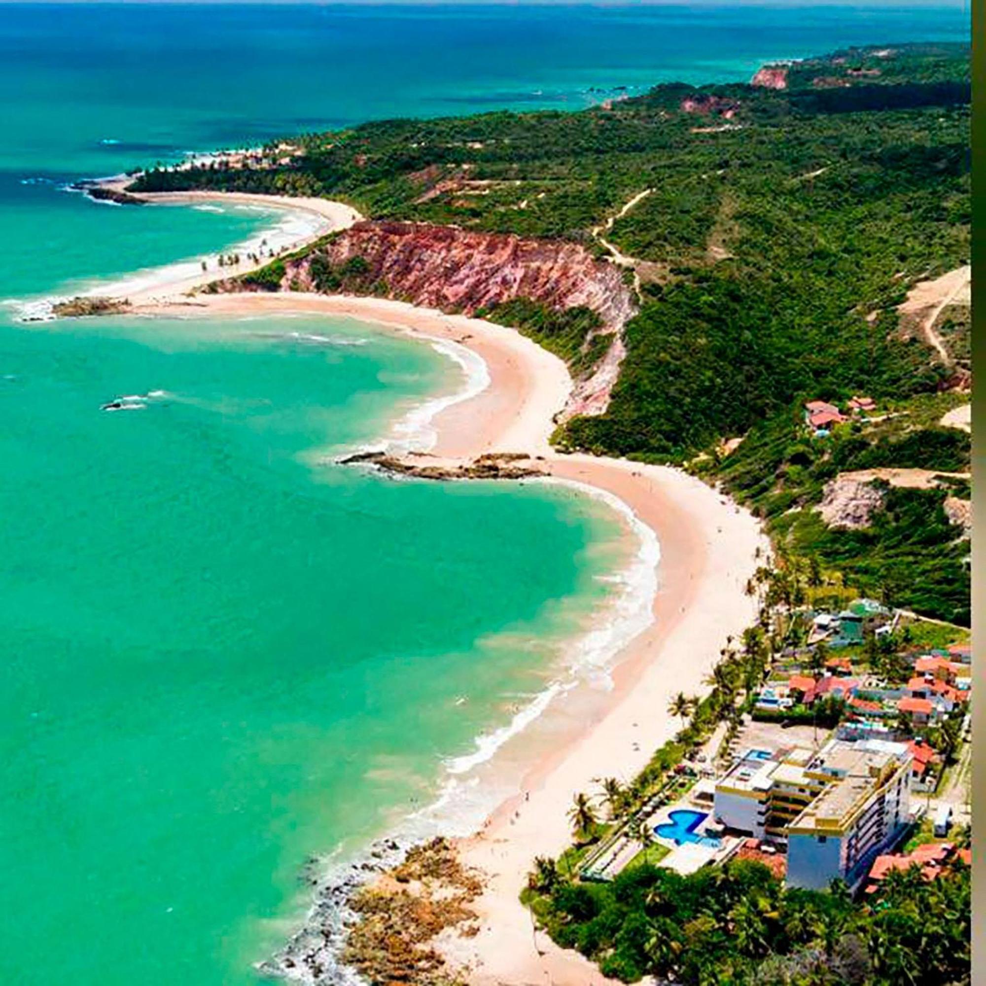 Flat Frente Mar - Praia De Tabatinga Конди Экстерьер фото