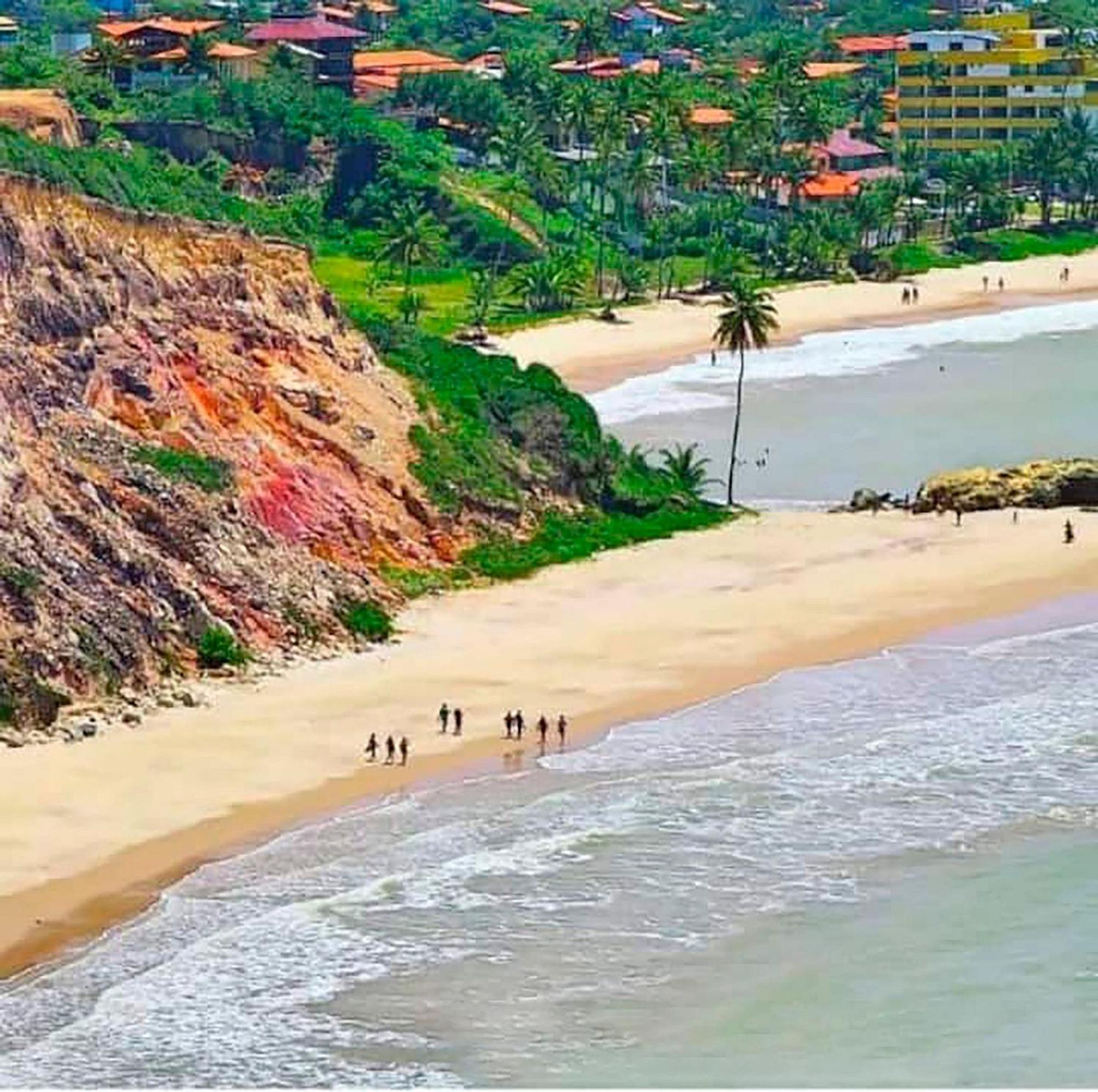 Flat Frente Mar - Praia De Tabatinga Конди Экстерьер фото