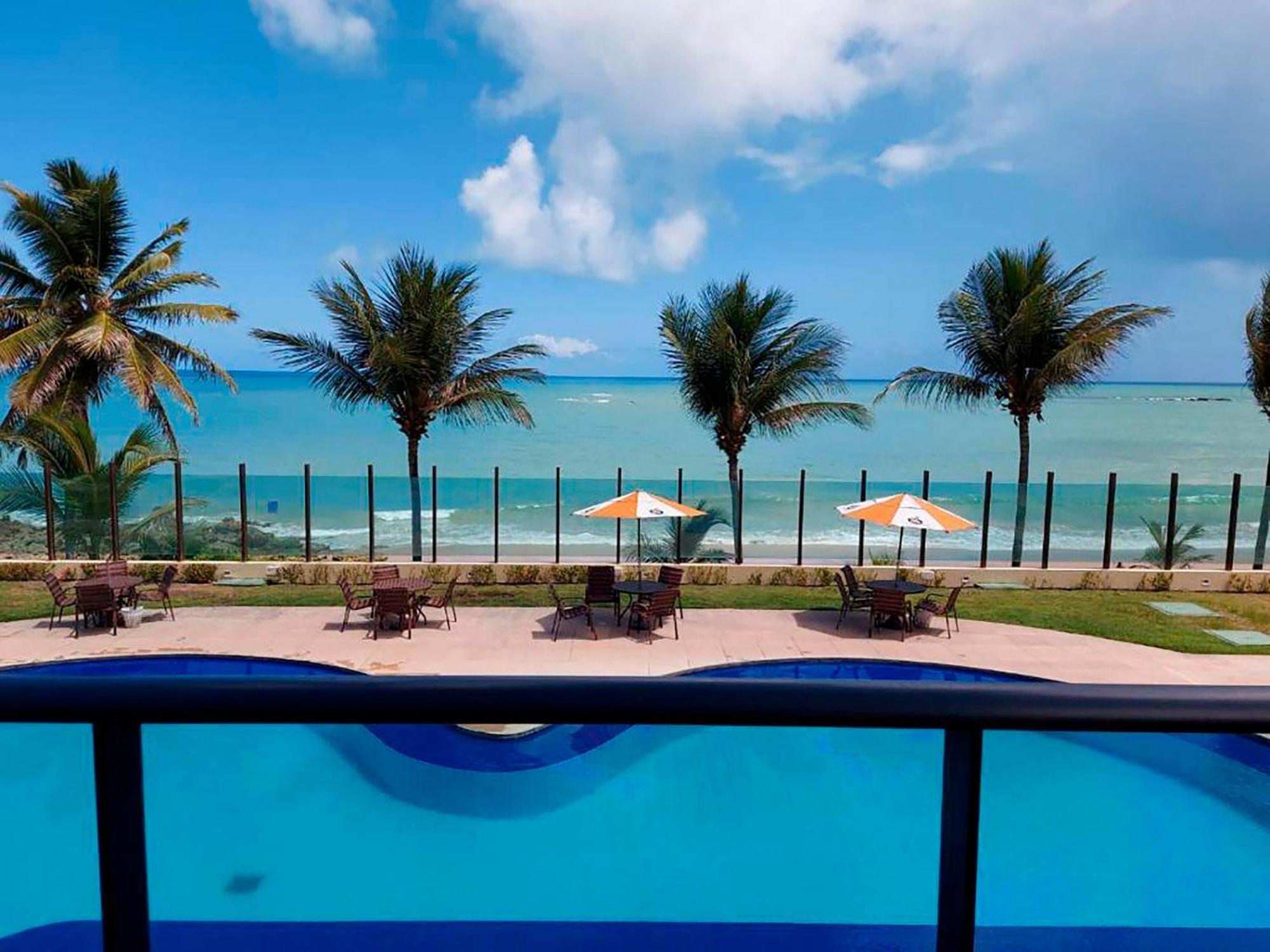 Flat Frente Mar - Praia De Tabatinga Конди Экстерьер фото